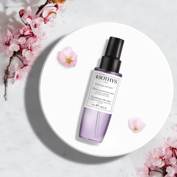 Élixir nourrissant corps fleur de cerisier et lotus 100ml