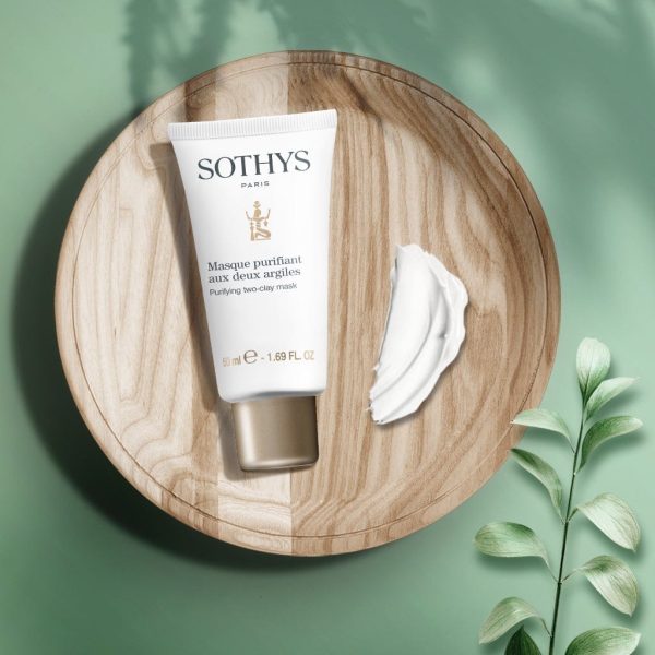 Masque purifiant aux 2 argiles 50ml