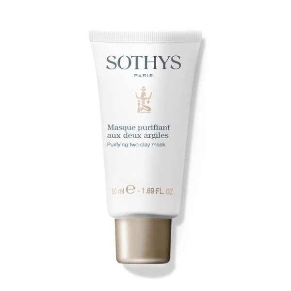 Masque purifiant aux 2 argiles 50ml